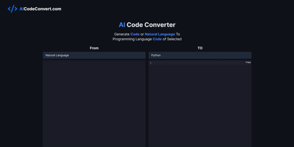 AI Code Converter