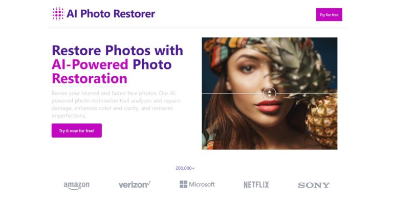 AI Photo Restorer