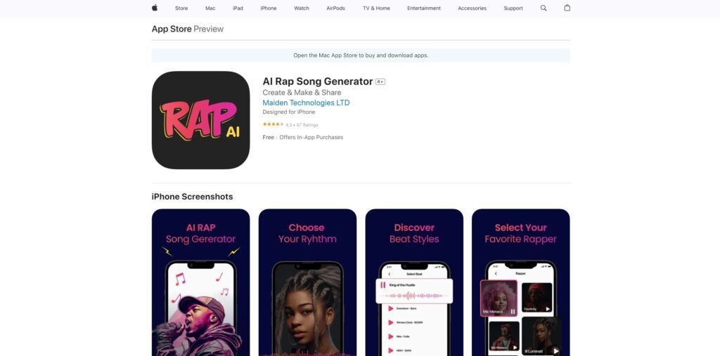 AI Rap Song Generator