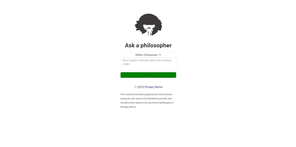 Ask a Philosopher