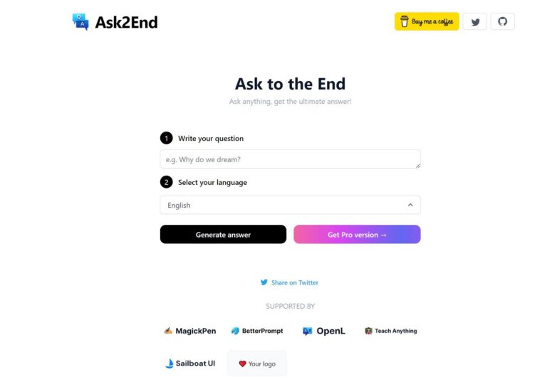 Ask2End