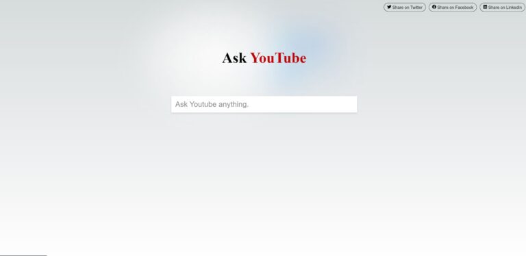 Askyoutube