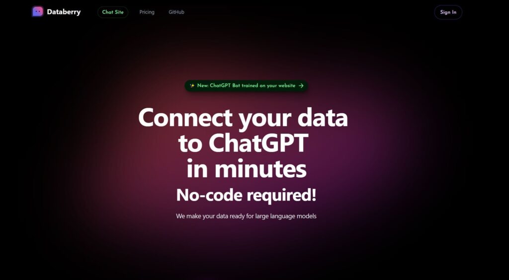 ChatSite By Databerry