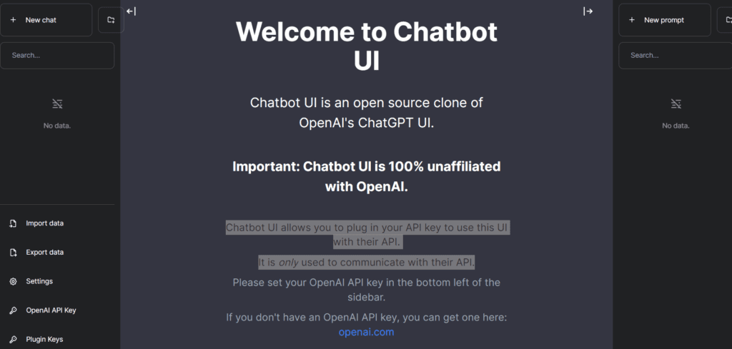 Chatbot UI