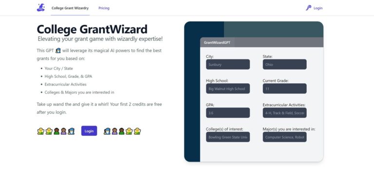 CollegeGrantWizard