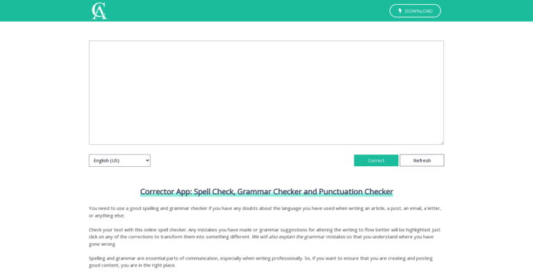 Corrector App