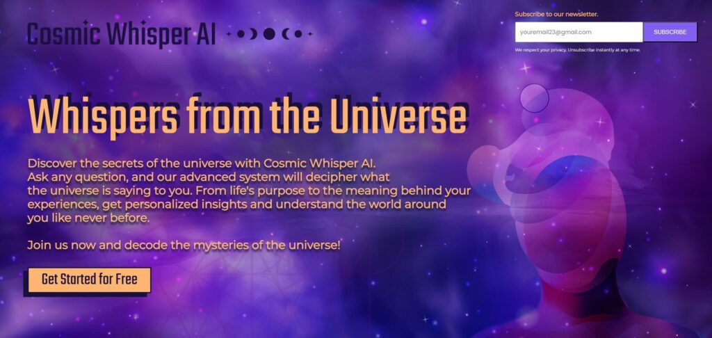 Cosmic Whisper AI