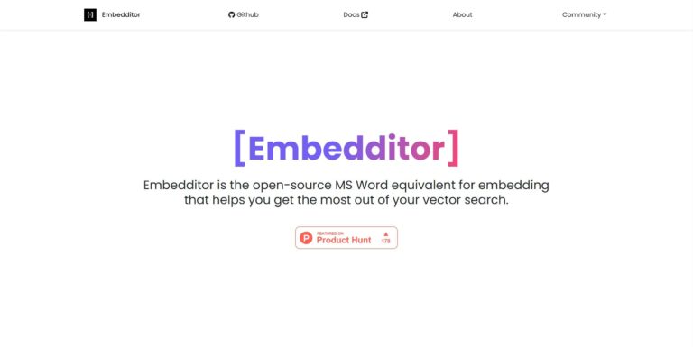 Embedditor