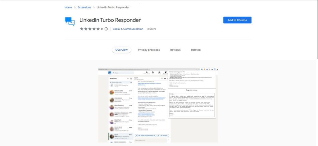 LinkedIn Turbo Responder