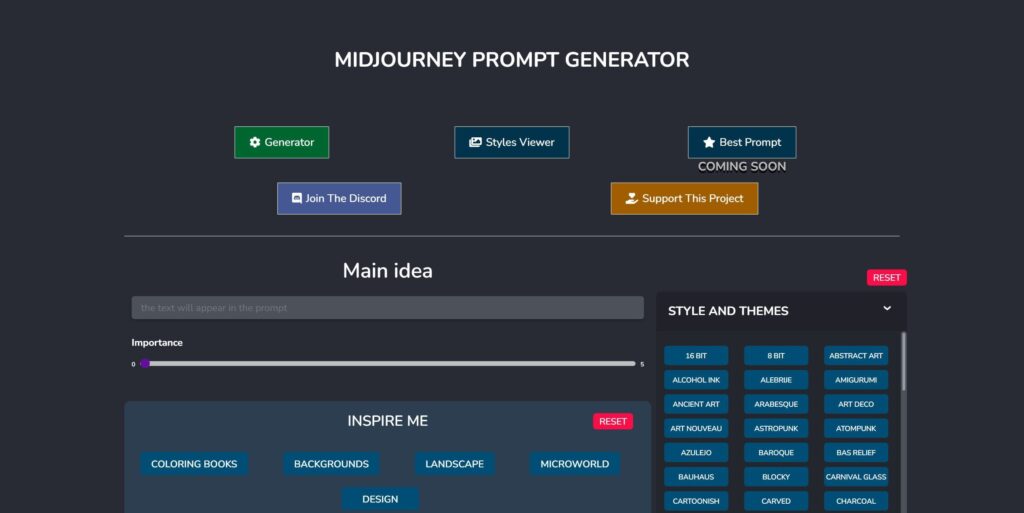 MidJourney Prompts Journey