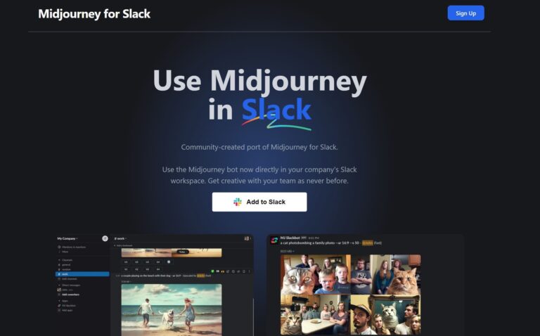 Midjourney for Slack