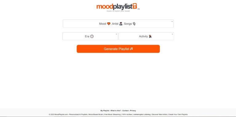 Moodplaylist.com