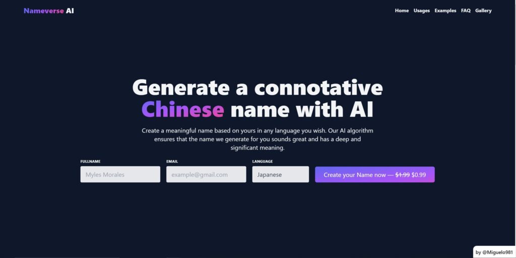 Nameverse AI