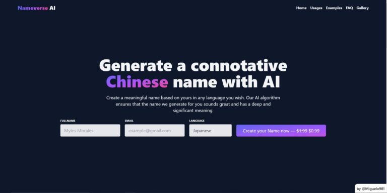 Nameverse AI