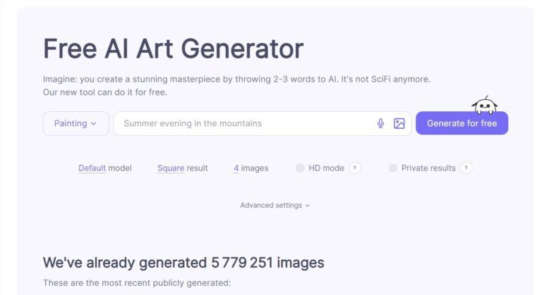 Neural.love Art Generator