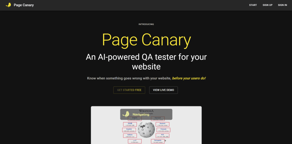 Page Canary