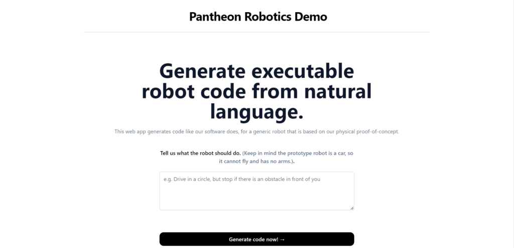 Pantheon Robotics