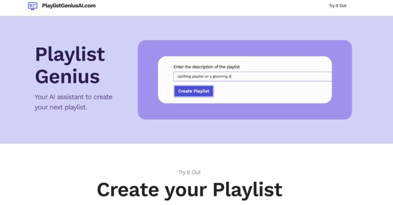 PlaylistGenius AI