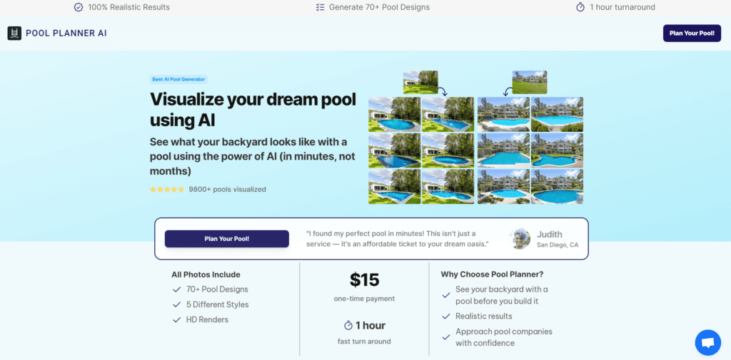 Pool Planner AI