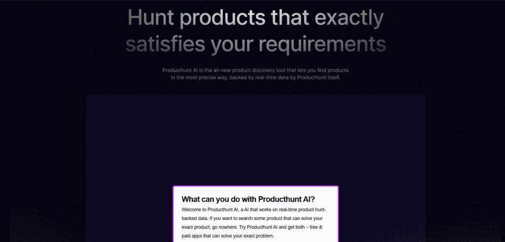 Producthunt AI