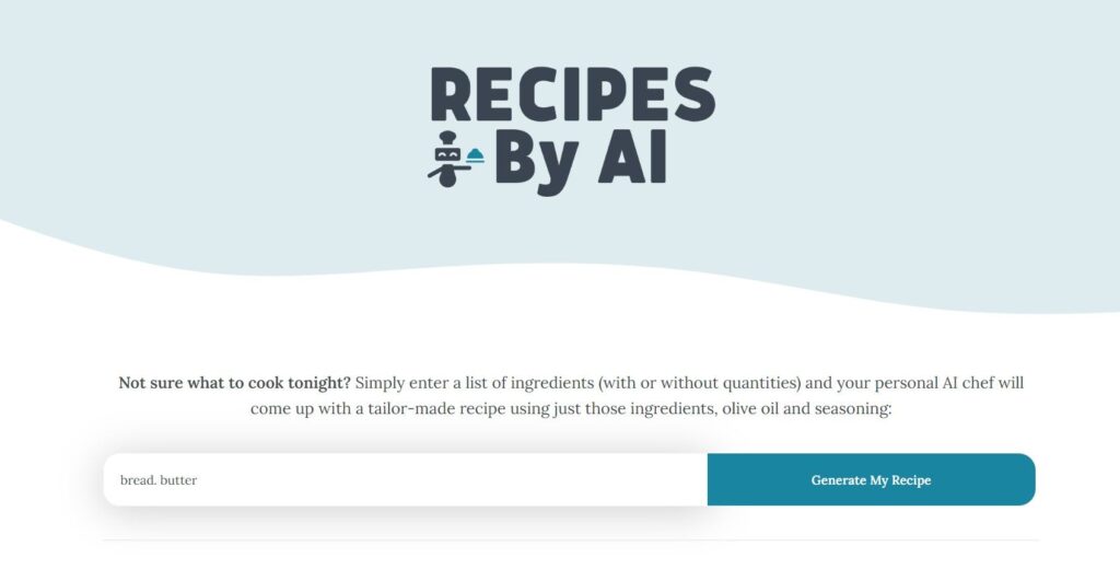 Recipes By AI