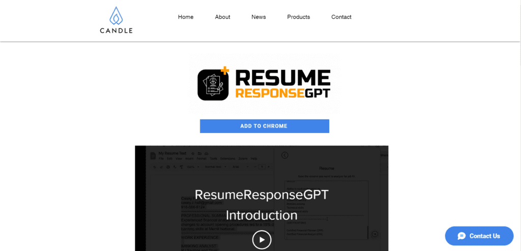 ResumeResponseGPT