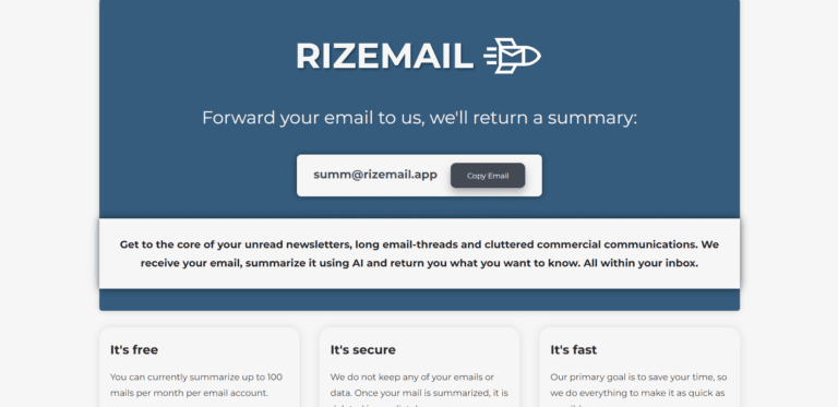 Rizemail