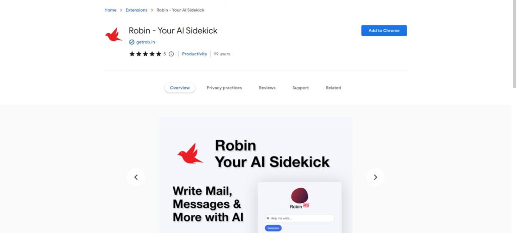 Robin - Your AI Sidekick