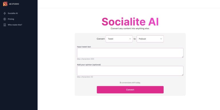 Socialite AI