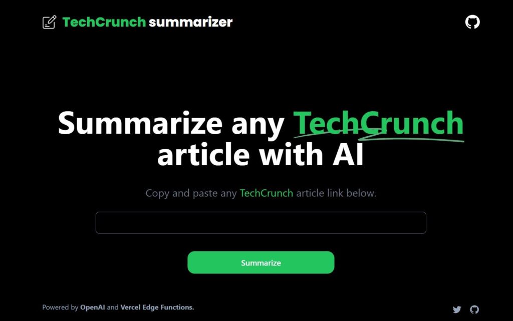 TechCrunch Summary