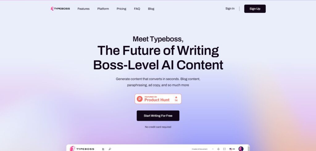 Typeboss