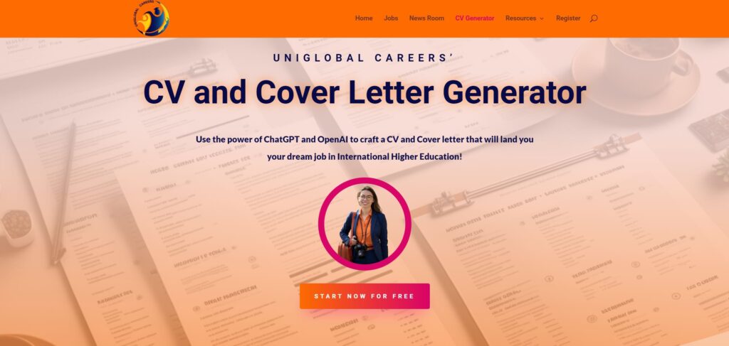 UniGlobal CV and Cover Letter Generator