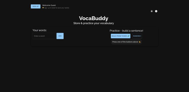 VocaBuddy