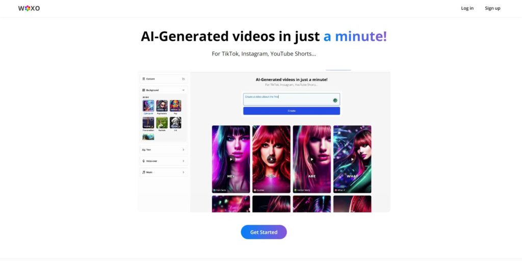 WOXO - Idea to Videos