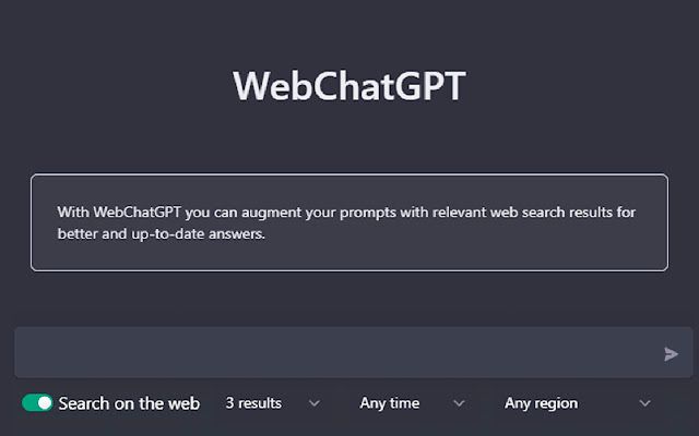 WebChatGPT