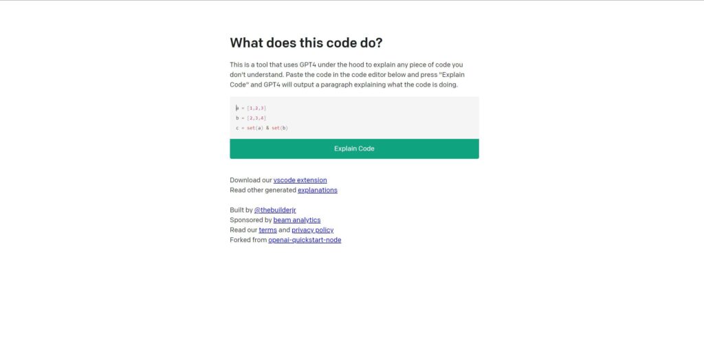 What does this code do?