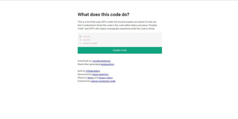 What does this code do?